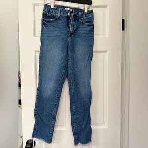 Good American straight leg jeans size 4